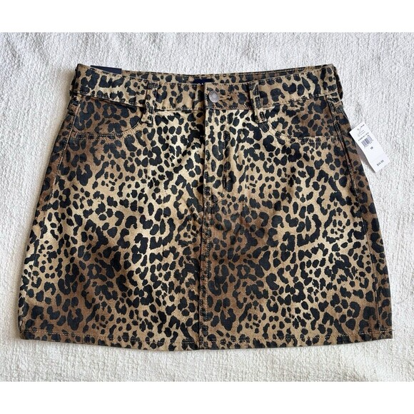 Gap NWT Leopard Print Girls Skirt Size 16. - Picture 1 of 6